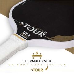 Vợt Pickleball Franklin FS Tour Featherweight 12mm - Siêu nhẹ, Chất liệu Carbon T700, Công nghệ Độc quyền, Phù hợp cho Người Chơi Nghề Nghiệp