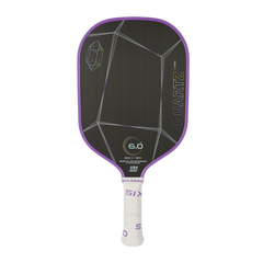 Vợt Pickleball Six Zero Quartz - Bề mặt Carbon T300, Thiết kế Hiện đại, Kiểm Soát Tối Ưu cho Người Chơi Thể Thao