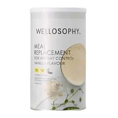 Bột Uống Giảm Cân Oriflame Wellosophy Meal Replacement Vanila - Hỗ Trợ Kiểm Soát Cân Nặng và Dinh Dưỡng Cân Bằng 525g
