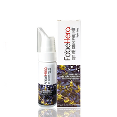 Chai Xịt Vệ Sinh Phụ Nữ FobeHera Từ Thiên Nhiên 50ml - Hỗ Trợ Khử Mùi, Dưỡng Da Và Ngăn Ngừa Viêm Nhiễm An Toàn