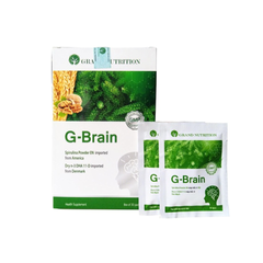 Cốm G-Brain Bổ Não Cho Trẻ - Hỗ Trợ Phát Triển Trí Não, tăng Cường Sức Đề Kháng & Trí Nhớ - Thực Phẩm Chức Năng Grand Nutrition