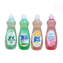 Combo 4 Chai Nước Rửa Bát, Rửa Hoa Quả Rocket My Fresh 600ml - Sản Phẩm Chiết Xuất Tự Nhiên An Toàn Cho Da Tay