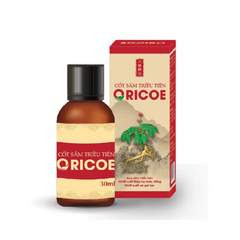 Cốt Sâm Triều Tiên Oricoe Dạng Nước 30ml - Hỗ Trợ Sức Khỏe Toàn Diện, Tăng Cường Sinh Lực Nam Giới, Giải Độc Gan