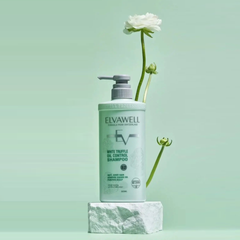 Dầu Gội Elvawell White Truffle Kiểm Soát Dầu 500ml - Chăm Sóc Tóc Dầu, Bồng Bềnh và Chắc Khỏe