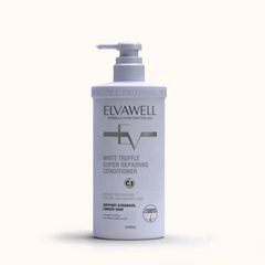 Dầu Xả Phục Hồi Tóc Elvawell White TrufFle Super Repairing 1000ml - Giảm Chẻ Ngọn, Tăng Độ Bóng Mượt, Hương Thơm Nhẹ Nhàng