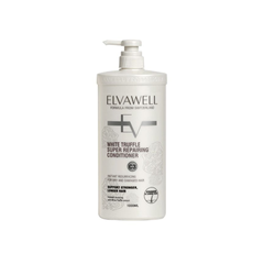 Dầu xả phục hồi tóc hư tổn Elvawell White Truffle Super Repair - 500ml Dưỡng ẩm, làm mềm, giảm gãy rụng, chăm sóc tóc hư tổn hiệu quả