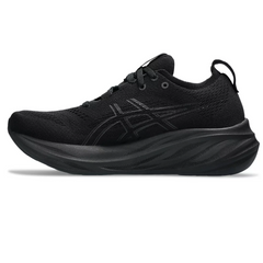 Giày Pickleball Nữ Asics Gel-Nimbus 26 1012B601-002 Đen - Giày Chạy Bộ Thể Thao Đế Cao Su, Mềm Mại, Thoáng Khí