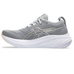 Giày chạy bộ nữ Asics Gel-Nimbus 26 - Giày pickleball Sheet Rock/Pale Mint thoải mái, hỗ trợ chấn thương cho người chơi thể thao