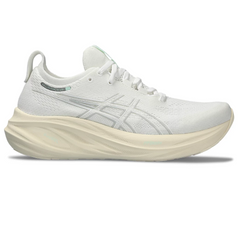 Giày Chạy Bộ Nữ Asics Gel-Nimbus 26 1012B601-101 Trắng - Giày Pickleball Đệm Gel êm ái, Thể Thao Dùng Hằng Ngày