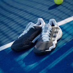 Giày Pickleball Adidas Barricade 13 IF0466 - Giày Tennis Thoải Mái, Hỗ Trợ Tối Đa, Thiết Kế Đen Trắng Thanh Lịch