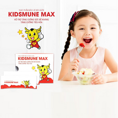 Kidsmune Max - Cốm Tăng Sức Đề Kháng và Tiêu Hóa cho Trẻ 3 Tuổi Trở Lên - Hỗ Trợ Miễn Dịch Ngon Miệng 20 Gói