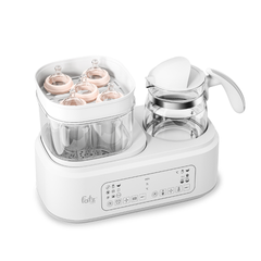 Máy Tiệt Trùng Bình Sữa Đa Năng Fatzbaby Multimax 2 Plus FB9025SL - Nấu Cháo, Làm Sữa Chua, Chức Năng Bảo Quản Thông Minh