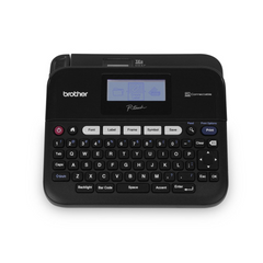 Máy In Nhãn Để Bàn Brother PT-D450 - Màn Hình LCD, Phím QWERTY, Hỗ Trợ Nhiều Mã Vạch và Phông Chữ Cho Văn Phòng
