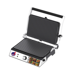 Máy Kẹp Bánh Mì & Bếp Nướng Điện Bennix BN-901EG - Nướng Nhanh & Đều, Công Suất 2200W, Thiết Kế Sang Trọng, Khay Chống Dính Teflon