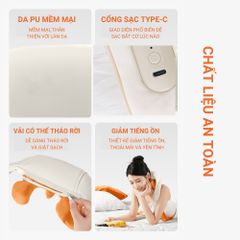 Máy massage cổ vai gáy Xiaomi J001 Pro 25W - Công nghệ massage toàn diện, giảm đau hiệu quả tại nhà với 3 chế độ thư giãn