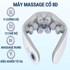 Máy Massage Nhiệt Cổ Vai Gáy Mijia 8D - 9 Cấp Độ, Điều Khiển App Mihome, Công Nghệ Xung Điện Chuyên Sâu Giúp Giảm Đau Hiệu Quả