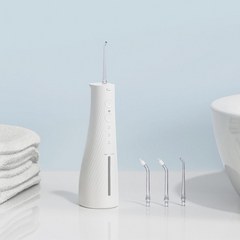 Máy Tăm Nước Không Dây Mooas MWF-P11 Mini - 4 Chế Độ Làm Sạch, Pin 2000mAh, Vòi Phun Chuyên Biệt, Thích Hợp Cho Răng Nhạy Cảm