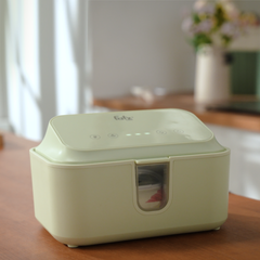 Máy ủ ấm và tiệt trùng khăn giấy ướt Fatzbaby Warm 5 FB7300MX - Công nghệ UVC-LED, tự động tiệt trùng, 3 cấp độ nhiệt, phù hợp cho bé