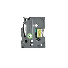 Nhãn In Brother TZe-651 24mm Chữ Đen Nền Vàng - Chống Thấm, Chịu Ma Sát, Dễ Đọc Cho Công Việc Văn Phòng