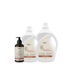 Nước giặt xả hữu cơ bồ hòn Ecocare tinh dầu hoa Nhài