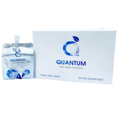 Nước Uống Hydrogen Quantum - Nước Ion Kiềm Giàu Hydrogen, Hỗ Trợ Cung Cấp Khoáng Chất, Giúp Trung Hòa Axit, Thải Độc Cho Cơ Thể