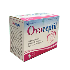 Viên Uống Ovaceptil Tăng Cường Sức Khỏe Sinh Sản Phụ Nữ - Bổ Sung Inositol, Vitamin và Khoáng Chất Thiết Yếu, Hỗ Trợ Chuẩn Bị Mang Thai