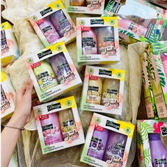 Set quà tặng Cottage chăm sóc cơ thể - Sữa tắm 250ml & Tẩy da chết 270ml, Hương thơm dễ chịu, Quà tặng hoàn hảo cho mọi dịp