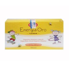 Siro ăn ngon Buona Energia Oro cho trẻ biếng ăn - Tăng cường sức khỏe và cảm giác thèm ăn, hỗ trợ tiêu hóa hiệu quả, hộp 10 lọ x 10ml