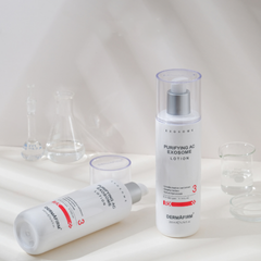 Sữa Dưỡng Ẩm Da Dầu Mụn Dermafirm Purifying AC Exosome Lotion - Cân Bằng Dầu, Ngừa Viêm, Hỗ Trợ Thẩm Thấu Nhanh 200ml