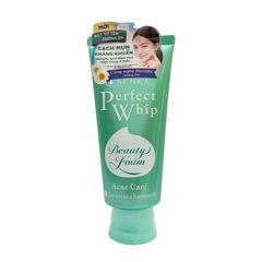 Sữa Rửa Mặt Senka Perfect Whip Acne Care 100g - Giúp Làm Sạch Da Mụn, Kiềm Dầu, Cung Cấp Độ Ẩm, Chiết Xuất Hoa Cúc Nhật Bản