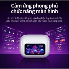 Tai Nghe Bluetooth 5.4 Hoco EW72 Màn LED Cảm Ứng - Chống Ồn ANC, Âm Thanh Chất Lượng Cao, Hỗ Trợ Chức Năng Thông Minh, Thời Gian Sử Dụng 4 Giờ