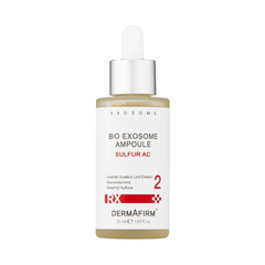 Tinh chất giảm mụn Dermafirm Bio Exosome Ampoule Sulfur AC - Serum kiểm soát dầu, phục hồi da tổn thương, trẻ hóa da hiệu quả 50ml