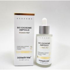 Tinh Chất Trẻ Hóa Da Dermafirm Bio Exosome Ampoule Power PEP 50ml - Chống Lão Hóa, Tăng Đàn Hồi, Cải Thiện Nếp Nhăn, Phù Hợp Mọi Loại Da
