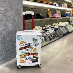 Vali Kéo Adidas Sticker Have A Good Time - Nhựa Cao Cấp, 20 Inch Để Du Lịch, Thiết Kế Độc Đáo, Bền Bỉ