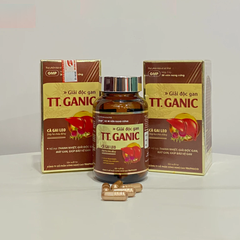 Viên Uống Hỗ Trợ Giải Độc Gan TT GANIC - Chiết Xuất Thảo Mộc Tự Nhiên, Bảo Vệ Gan Khỏe Mạnh, Giảm Nóng, Hỗ Trợ Tăng Cường Chức Năng Gan - Hộp 30 Viên