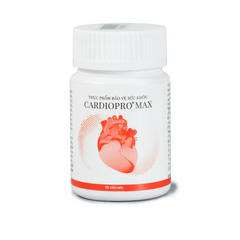 Viên uống hỗ trợ tim mạch Cardiopro Max - Tăng cường sức khỏe tim mạch, giảm nguy cơ bệnh tim, 30 viên từ IMC