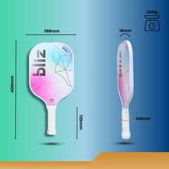 Vợt Pickleball Bliz Glassfiber L3-614 - Vợt Nhẹ, Độ Bền Cao, Thiết Kế Đẳng Cấp Cho Người Chơi Pickleball Nâng Cao Kỹ Năng
