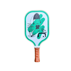 Vợt Pickleball Carbon Fiber T300 BlizCT-04 - Vợt Bóng Đánh Cho Người Mới Chơi Với Thiết Kế Họa Hình Sống Động, Chất Liệu Cao Cấp