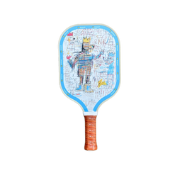 Vợt Pickleball Carbon Fiber T300 BlizCT-09 - Thiết Kế Họa Tiết Jean Michel Basquiat, Trọng Lượng Nhẹ, Chơi Tấn Công và Phòng Thủ Xin Chào