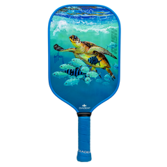 Vợt Pickleball Diadem Rush Guy Harvey Limited Edition - Thiết kế độc đáo nghệ thuật biển, nhẹ và bền cho người chơi kiểm soát tốt nhất.