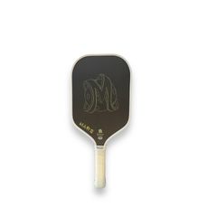 Vợt Pickleball Monster Planet Mars M Gold - Vợt Carbon Dành Cho Người Chơi Mới & Chuyên Nghiệp - Thiết Kế Công Thái Học, Nhẹ 8,1 oz