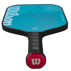 Vợt Pickleball Wilson Fierce Team Series 13mm - Chất liệu sợi thủy tinh, Phù hợp cho người mới và trung cấp, Màu xanh, tím nổi bật