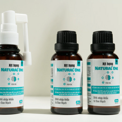 Xịt Họng Natural One DHA Dekabon 30ml - Hỗ Trợ Bổ Sung DHA và Nutrients Cho Trẻ Em, Phát Triển Thị Lực và Trí Não