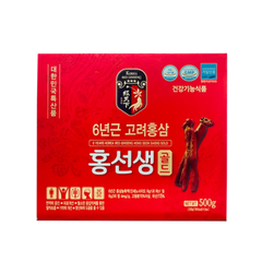 Cao Hồng Sâm 6 Năm Tuổi Hong Seon Gold Hàn Quốc - 2 Lọ X 250g, Tăng Cường Sức Khỏe, Quà Tặng Ý Nghĩa cho Người Thân