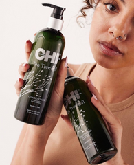 Cặp Dầu Gội Xả Tràm Trà CHI Tea Tree Oil 340ml - Giúp Làm Sạch, Cân Bằng Ẩm, Dịu Da Đầu Nhạy Cảm - Sản Phẩm Chăm Sóc Tóc Chất Lượng