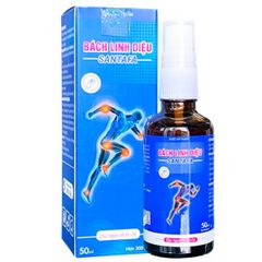 Chai Xịt Xoa Bóp Chấn Thương Bách Linh Diệu Giảm Đau, Hỗ Trợ Lưu Thông Máu, Đau Nhức Xương Khớp