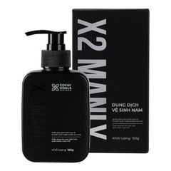 Dung Dịch Vệ Sinh Nam X2 Manly - Làm Sạch Sâu, Kháng Khuẩn và Khử Mùi Hiệu Quả cho Nam Giới, Tỏa Hương Nam Tính Quyến Rũ