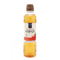 Giấm Táo Daesang Hàn Quốc 500ml - Giấm Tự Nhiên, Không Phụ Gia, Hỗ Trợ Tiêu Hóa Và Làm Đẹp Da