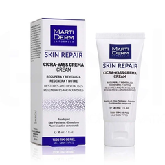 Kem Dưỡng Phục Hồi Da MartiDerm Skin Repair Cicra Vass Cream 30ml [hàng nhập khẩu] - Giúp Làm Dịu Da Nhạy Cảm, Phục Hồi Tổn Thương và Ngăn Ngừa Sẹo