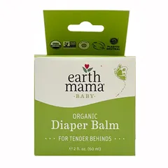 Kem chống hăm hữu cơ Earth Mama Diaper Balm 60ml cho bé - Giải pháp làm dịu da an toàn từ thiên nhiên cho trẻ sơ sinh